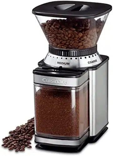 Cuisinart Coffee Grinder, Electric Burr One Touch Automatic Grinder Withposition Grind Selector, Stainless Steel, Dbp