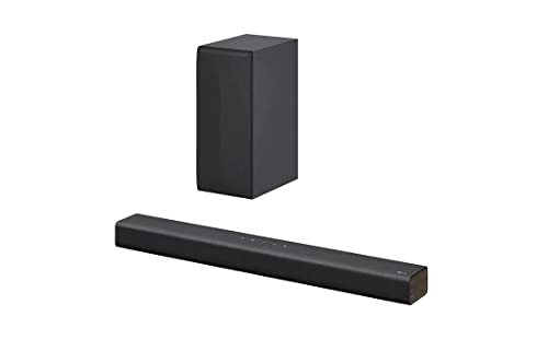 Lg Sound Bar And Wireless Subwoofer Sq   Channel, Atts Output, Home Theater Audio Black