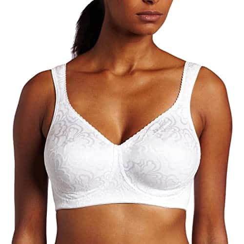 Playtex Women'S Hour Ultimate Lift & Support Wireless Bra, White, B