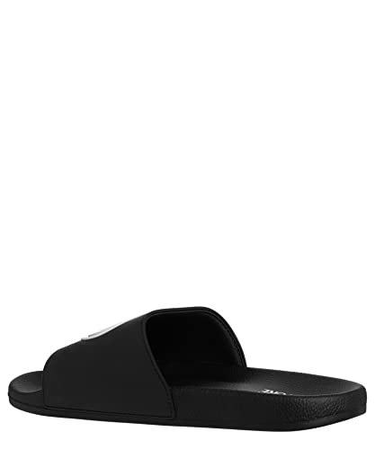 Versace Jeans Couture Men V Emblem Slides Black