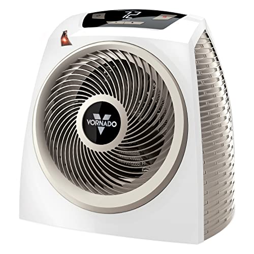 Vornado Avhspace Heater For Home, , Fan Only Option, Digital Display With Adjustable Thermostat, Advanced Safety Features, Auto Climate Control, Whole Room Electric Heater For