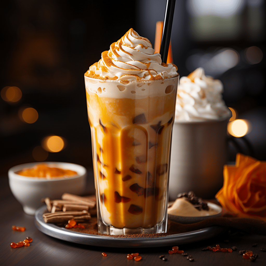 pumpkin spice frosty