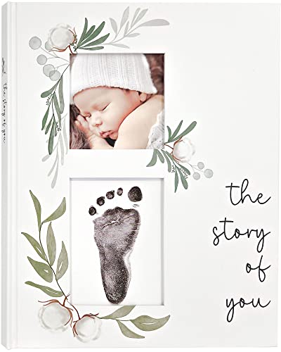 Baby Memory Book For The Modern Minimalist   Simple Baby Book For Boy Or Girl   First Years Journal   Monthly Milestone Keepsake Record Book   Gender Neutral Pregnancy Gift Fo