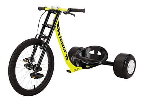 Razor Dxt Drift Trike Yellow, One Size