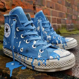 blue converse