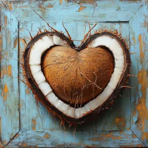 coconut heart