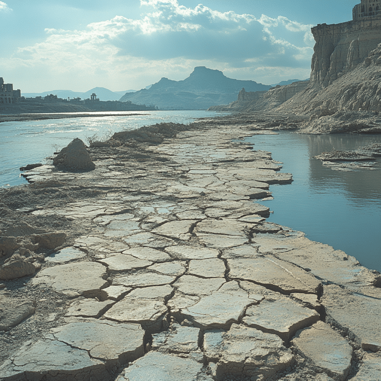 Euphrates River Drying Up