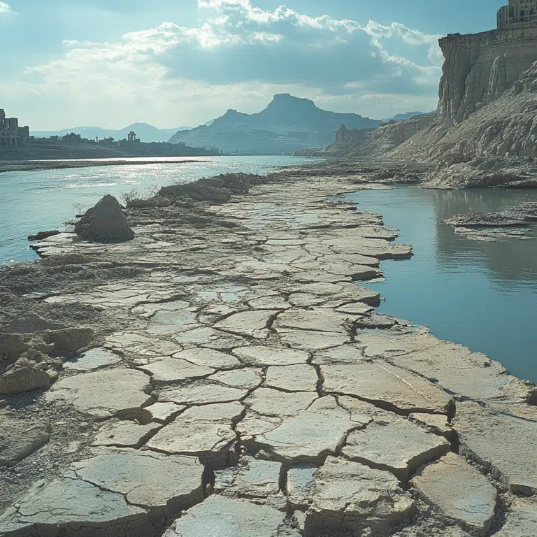 euphrates river drying up