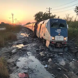 amtrak train derailment