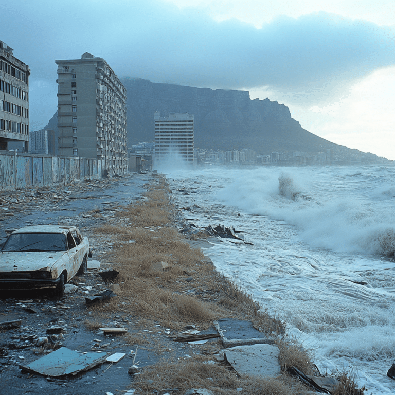 Cape Town South Africa Tsunami