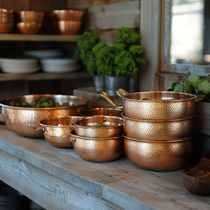 copper pans