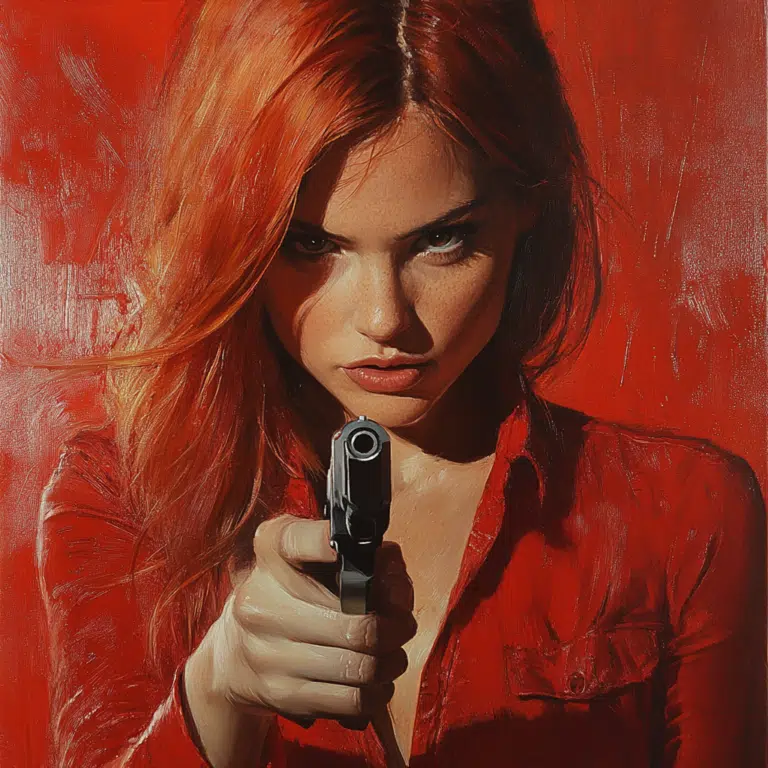 agent red girl