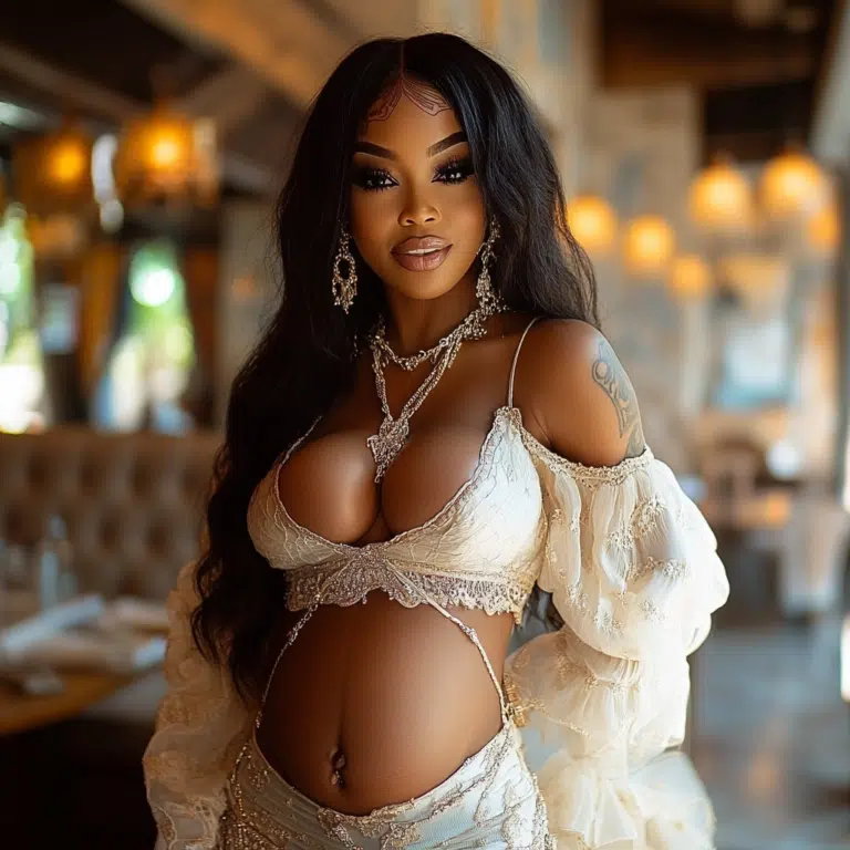 ashanti pregnant