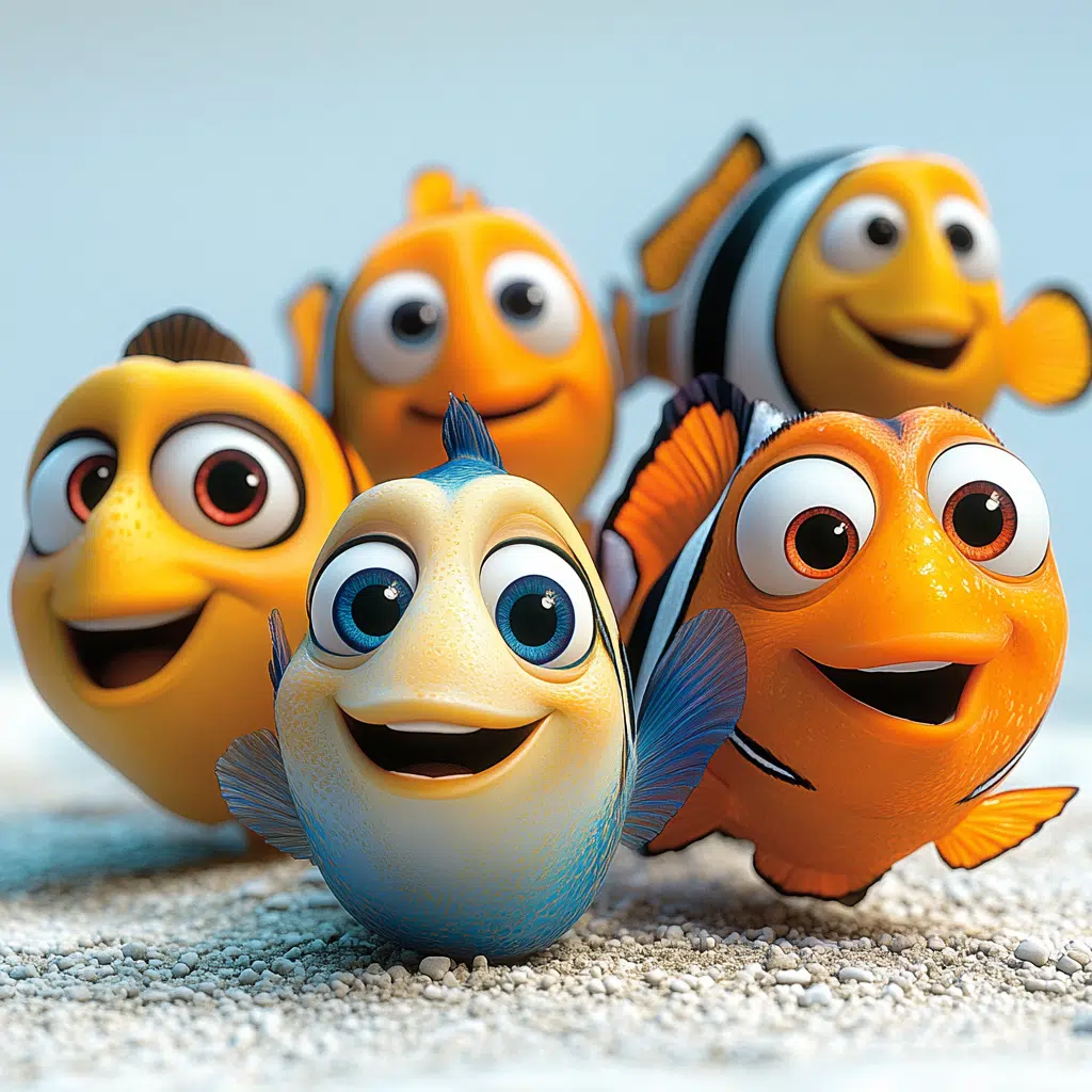 finding nemo characters