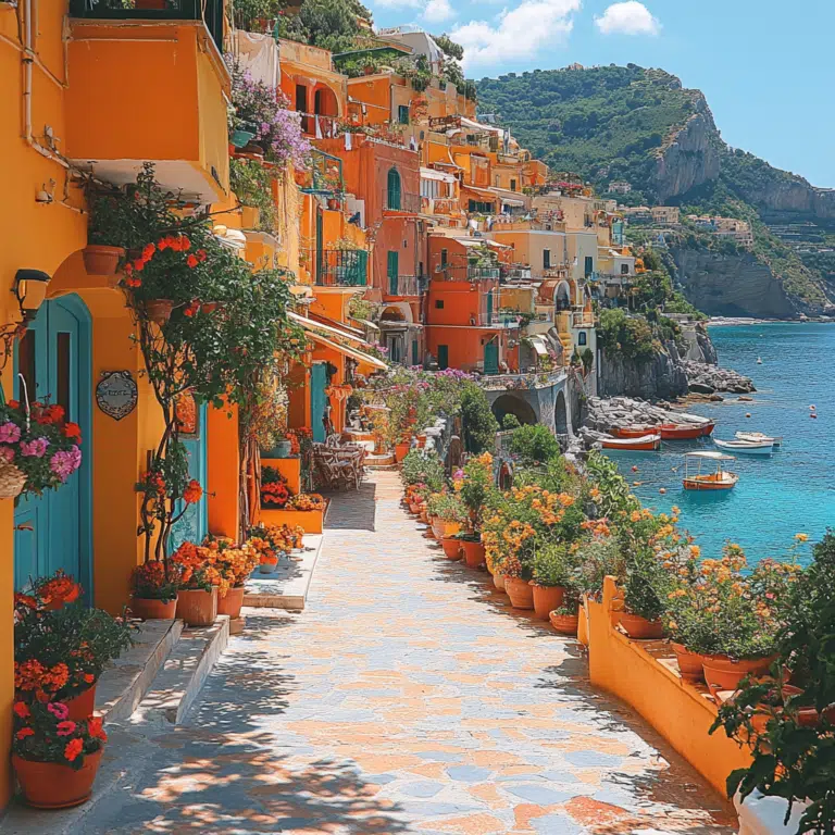 positano italy