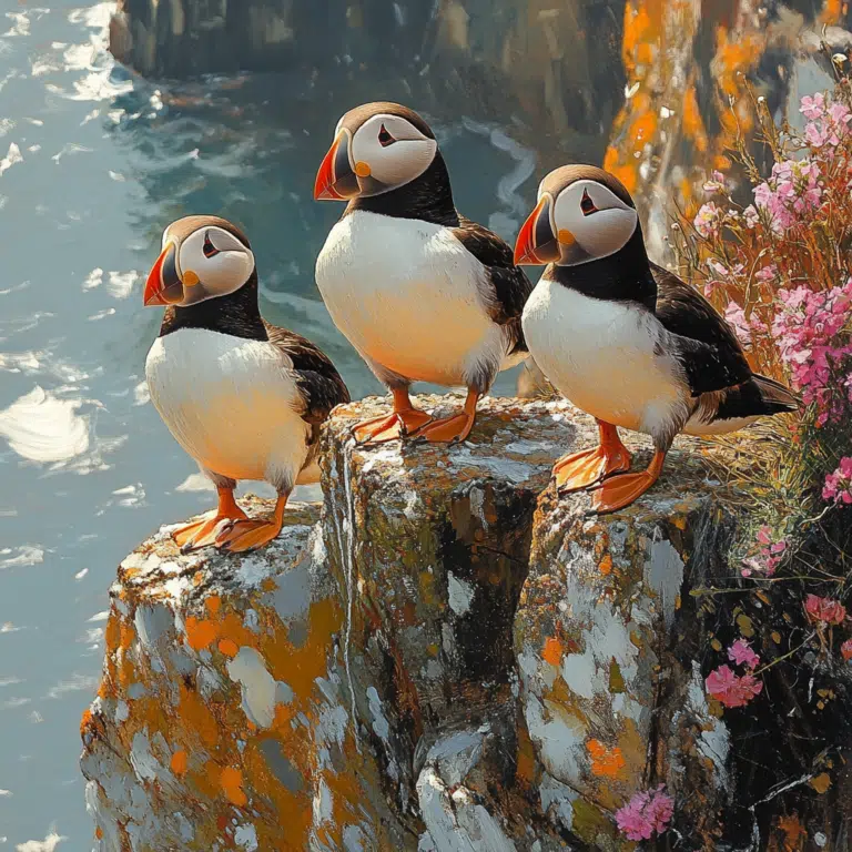 puffins