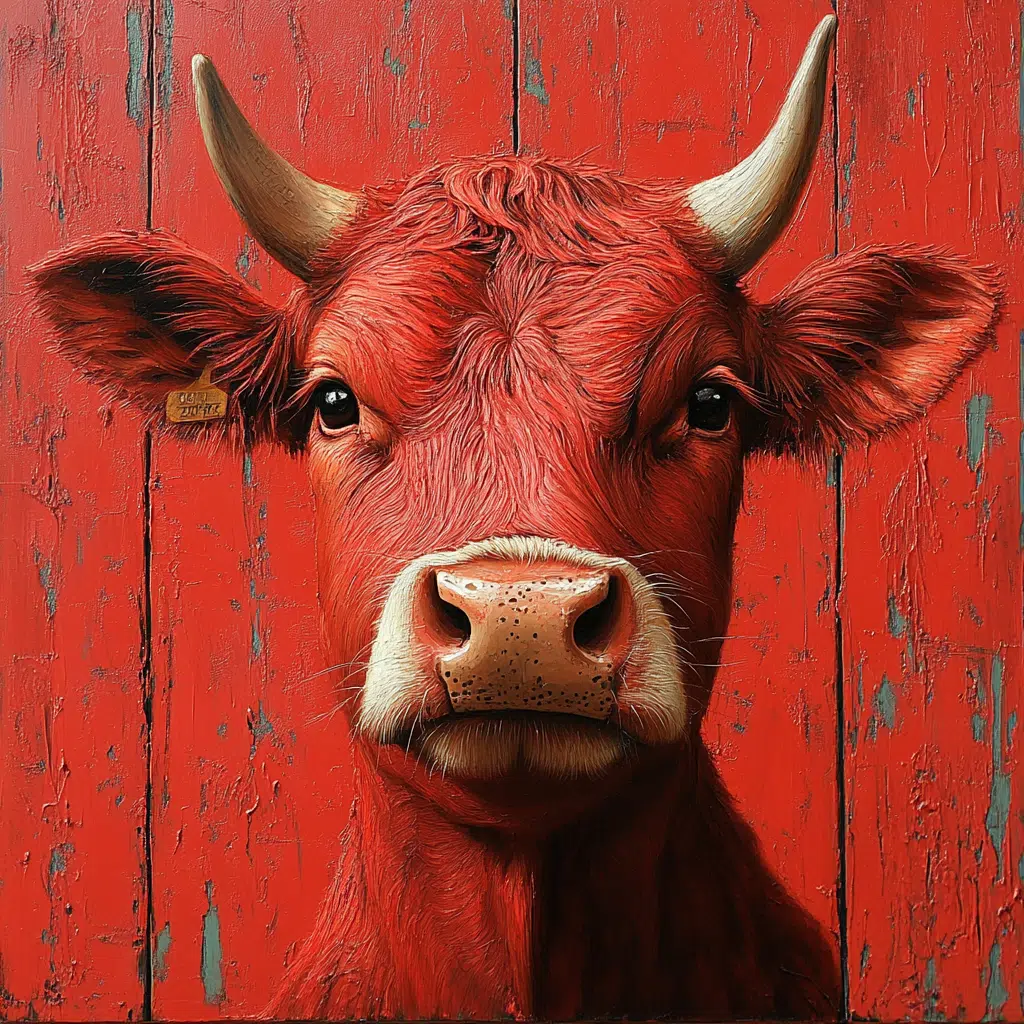 red cow