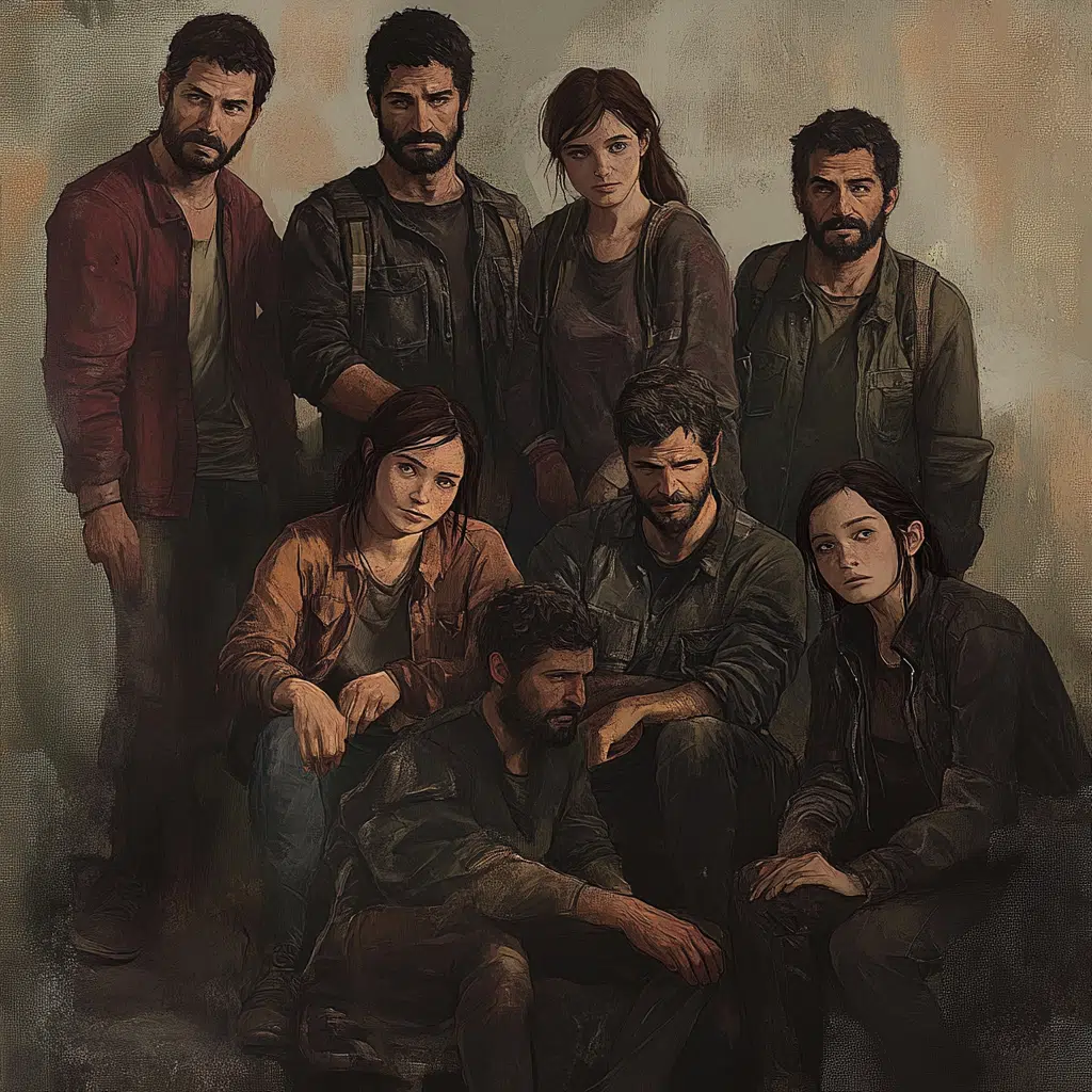 cast of the last of us