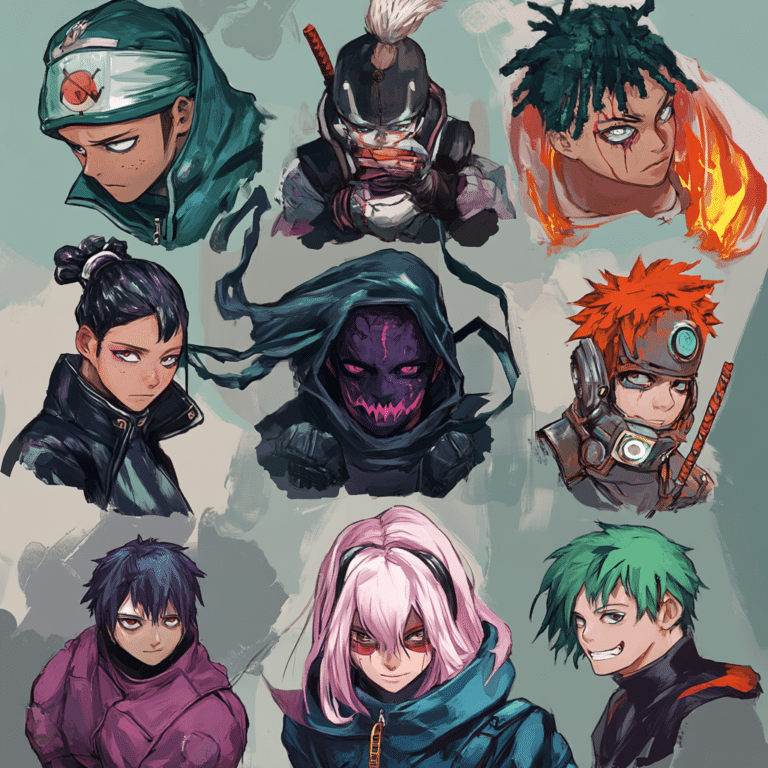 my hero academia characters